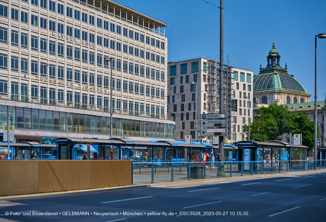 Mai 2023 - Neubau des Hotels Königshof am Stachus in München